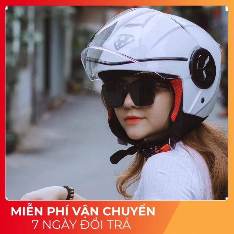 MŨ BẢO HIỂM 3/4 YOHE 851 (MÀU TRƠN) - VIETNAM STORE