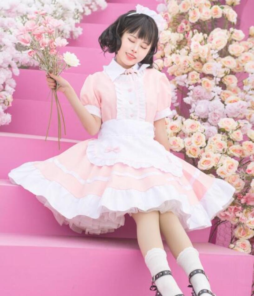 Trang phục Hầu gái cosplay maid neko Halloween costume | BigBuy360 - bigbuy360.vn