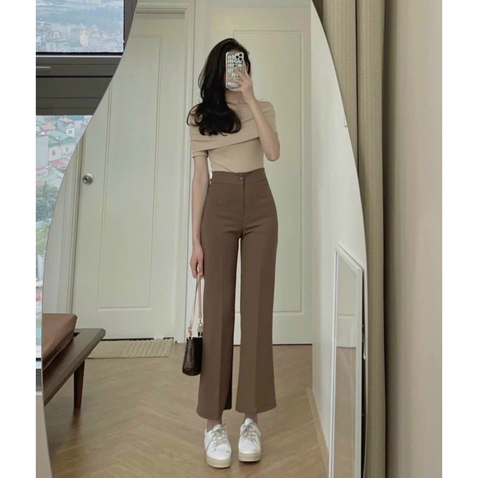 Quần Ống Suông dáng LOE nữ tôn dáng m83