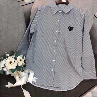 ÁO SƠ MI TRÁI TIM NAM NỮ
