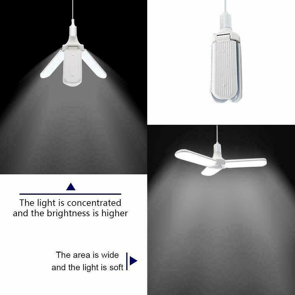 Đèn Led Trần E27 2/3 Cánh