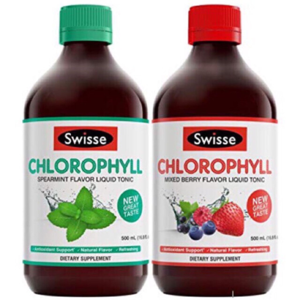 Nước Diệp Lục Swisse Chlorophyll 500ml