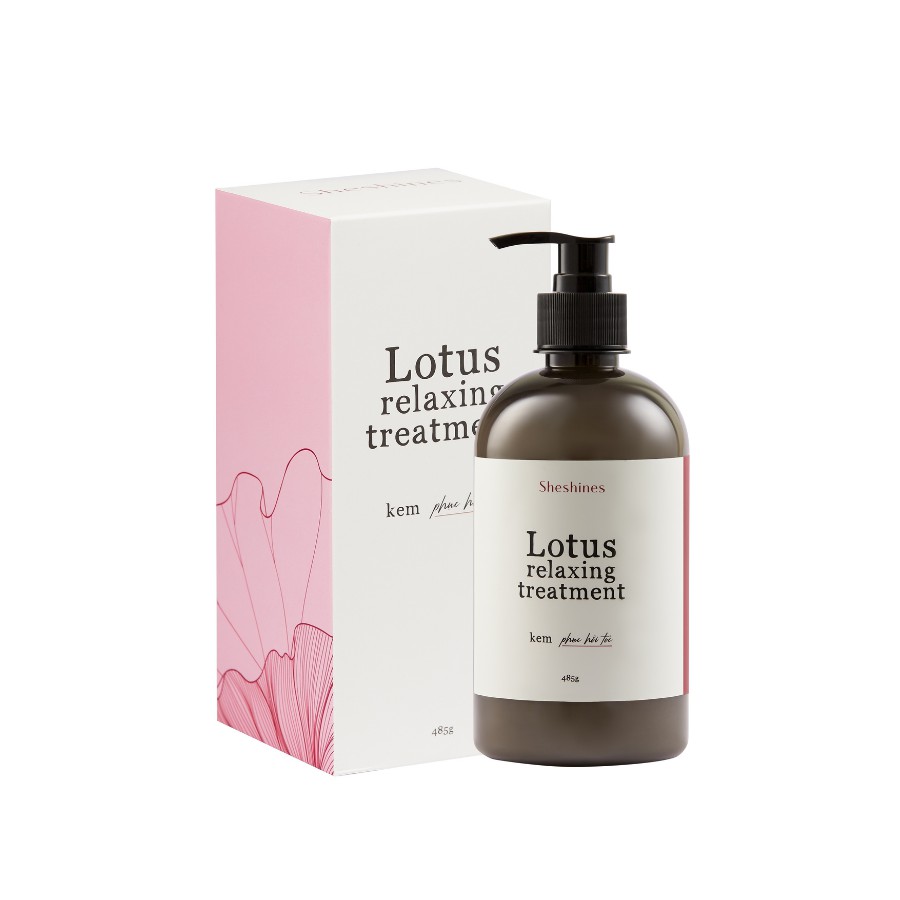 Kem xả phục hồi tóc hương sen Lotus Relaxing Treatment