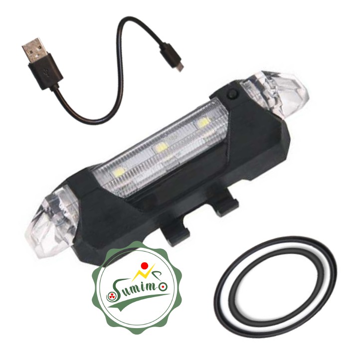 Đèn xe đạp - Đèn hậu Led Rapid X - DC-918 - DS-216 sạc USB