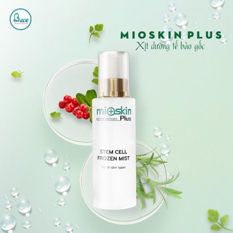 Xịt khoáng Mioskin dưỡng da 100ml (đủ tem)