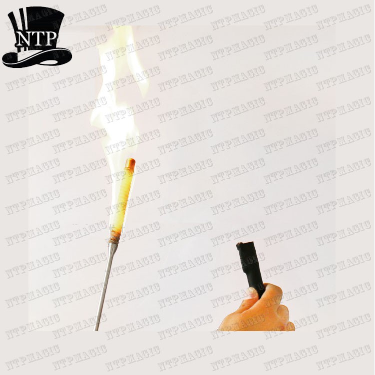 Ảo thuật đuốc lửa thành gậy mẫu mới dây cháy dày hơn cháy tốt hơn (có hướng dẫn)