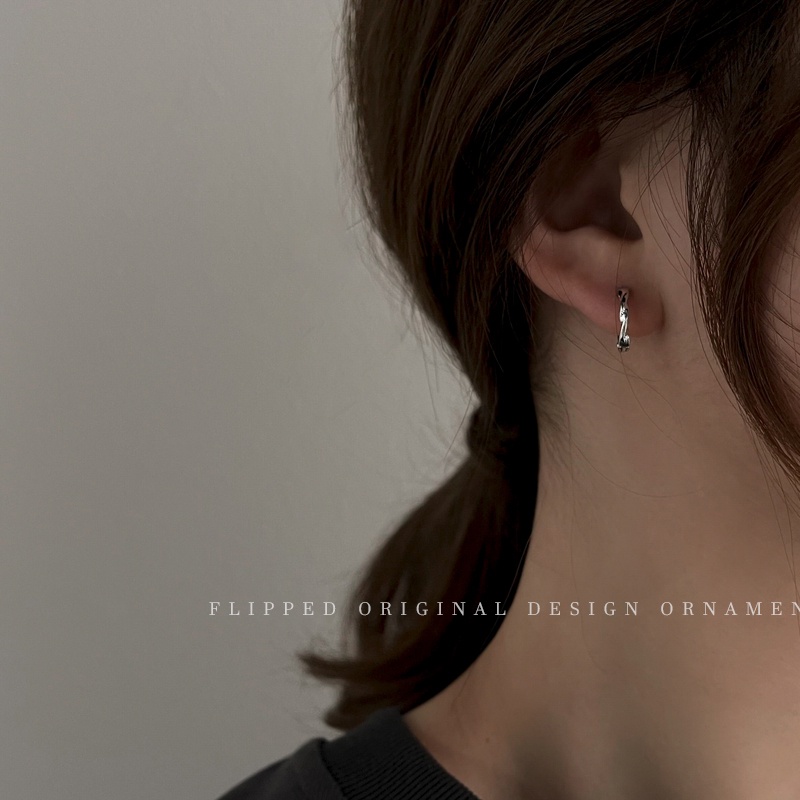 Bông Tai Hình Tròn Phong Cách Hàn Quốc Cá Tính Cho Nữ