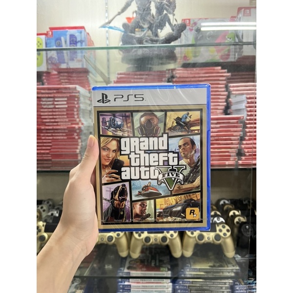 Đĩa chơi game PS5: GTA 5 Grand Theft Auto V