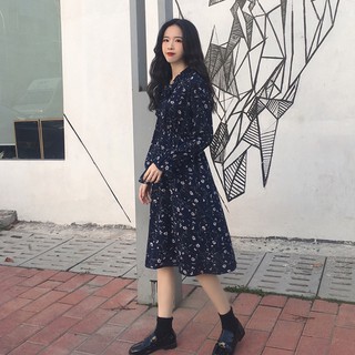 ​ [order, hình thật ở cuối, đẹp y hình 100%] đầm voan ulzzang, đầm hoa nhí, đầm maxi ulzzang, đầm voan ulzzang