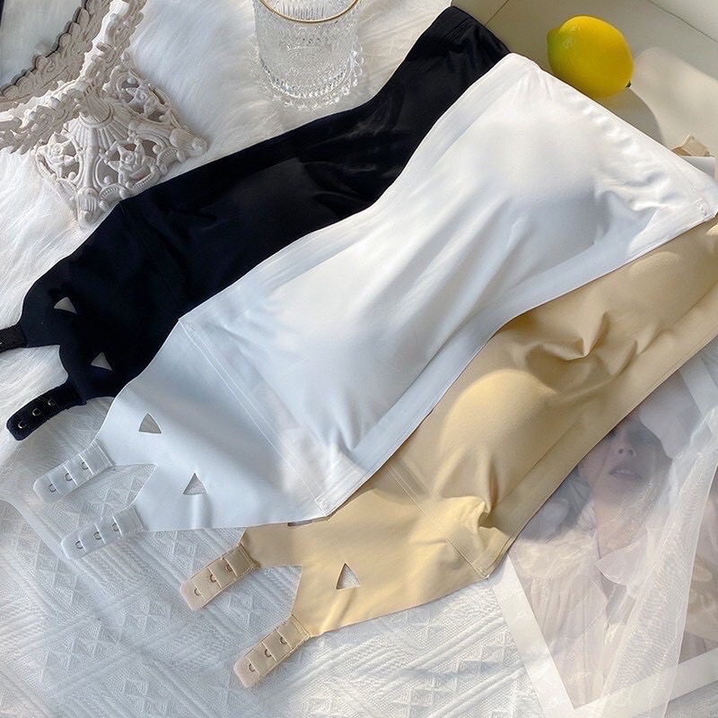 Áo Bra Đúc Su Trơn Không Dây Cài Sau Siêu Mềm Mịn 8883