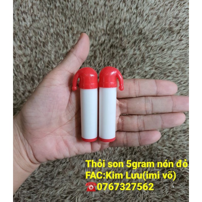 Vỏ son handmade đổ trực tiếp 5gram