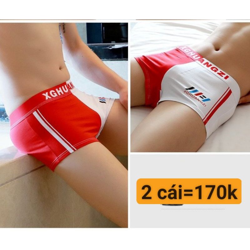 ( size 50-90kg) Quần lót boxer nam kiêm quần ngủ nam có size 90 ki