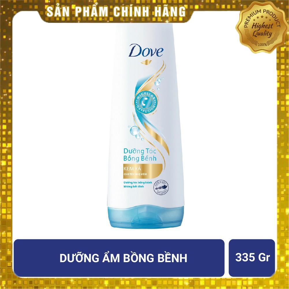 Hnagf chính hãng Dầu Xả Dove Dưỡng Ẩm Bồng Bềnh 335g/ Ngăn rụng tóc 320g