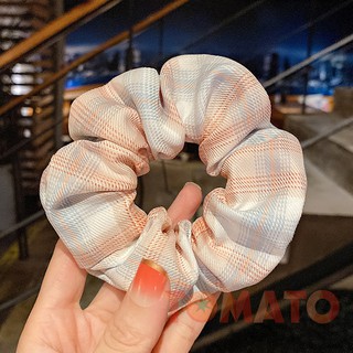 Cột Tóc Vải, Buộc Tóc Scrunchies Phong Cách Hàn Quốc