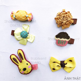 Set kẹp tóc cute cho bé