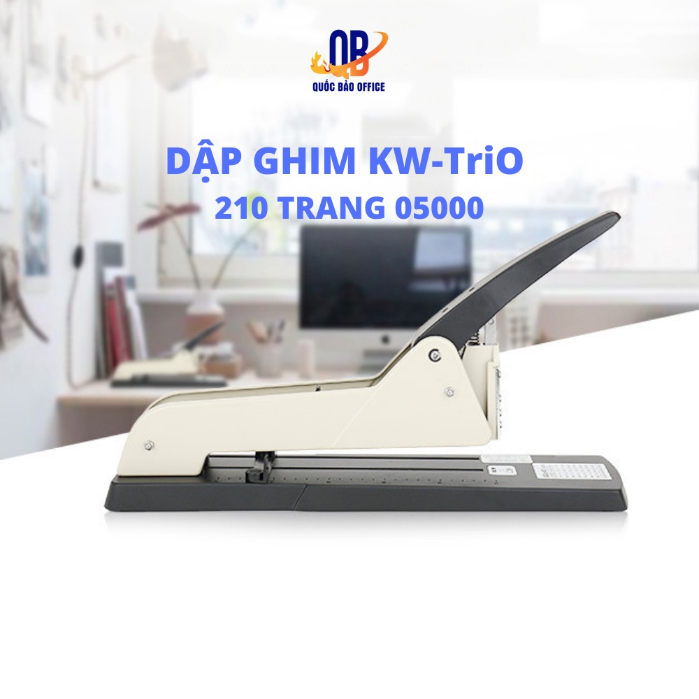 Bấm kim dài Kw-trio 05000 - Dập ghim đại  240 tờ cỡ lớn | Hàng chính hãng - 1 chiếc