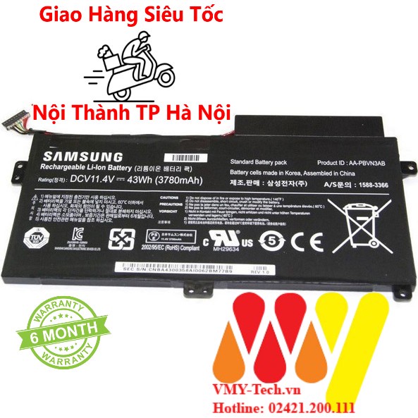 Pin Laptop Samsung NP370 NP370R4E NP370R5E NP370R5E NP450R5E NP450R4E AA-PBVN3AB
