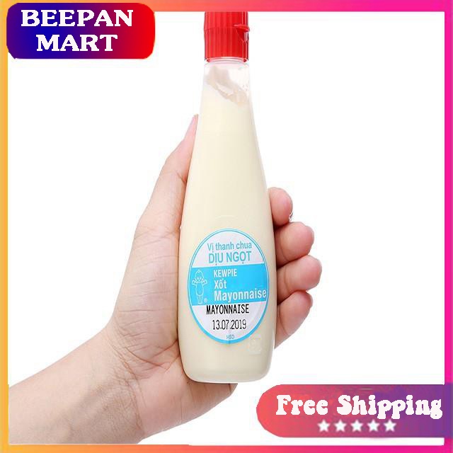 [FREESHIP] Xốt mayonnaise Kewpie chai 130g - KEWPIE - NƯỚC SỐT SALAD - NƯỚC TRỘN SALAD  - NƯỚC CHẤM THỊT