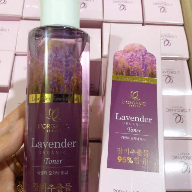 TONER (nước hoa hồng) LAVENDER ORGANIC