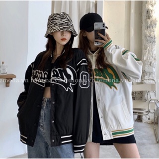 | ÁO KHOÁC BOMBER JACKET ÁO KHOÁC BÓNG CHÀY SỐ CÁ TÍNH