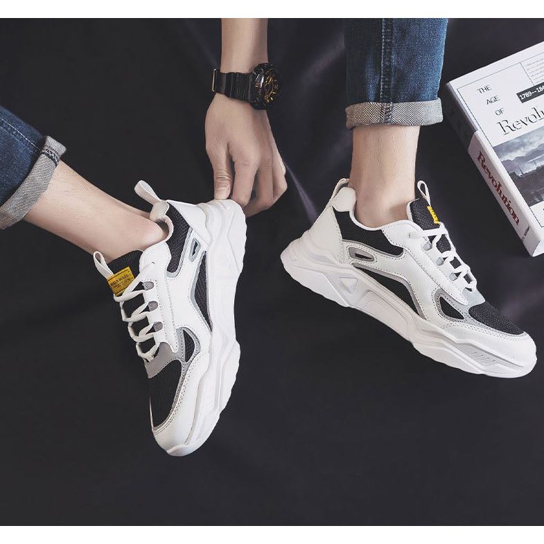 Giày Sneaker nam Eila thoáng khí cao cấp - giày nam đế mềm K13