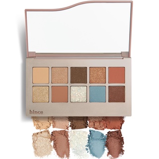 Bảng phấn mắt hince new depth eyeshadow palette 2 colors 10 ô