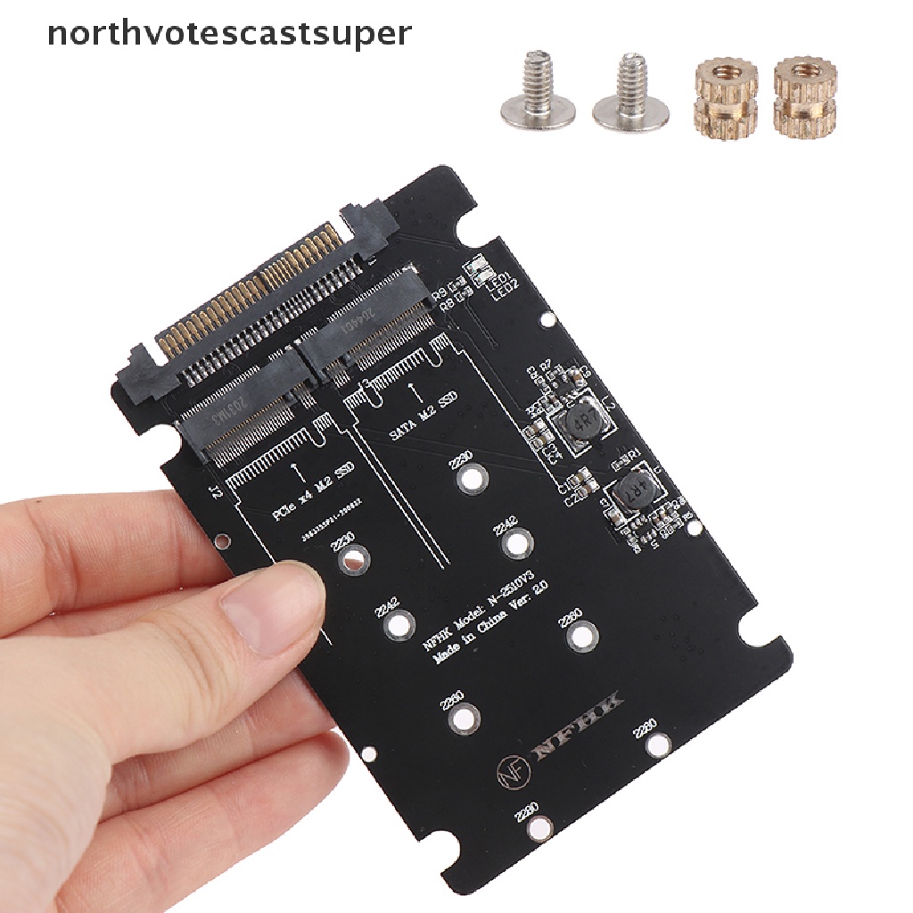 Card chuyển đổi SATA M.2 SSD sang 2.5“ SATA NVMe M.2 NGFF SSD