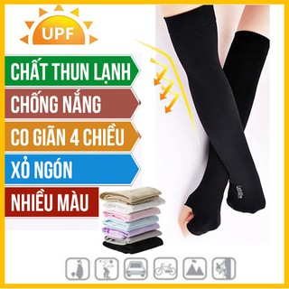 [Giá Sỉ] Ống tay chống nắng xỏ ngón Aqua X Hàn Quốc. Mềm mại, co giản. Cho cả nam và nữ