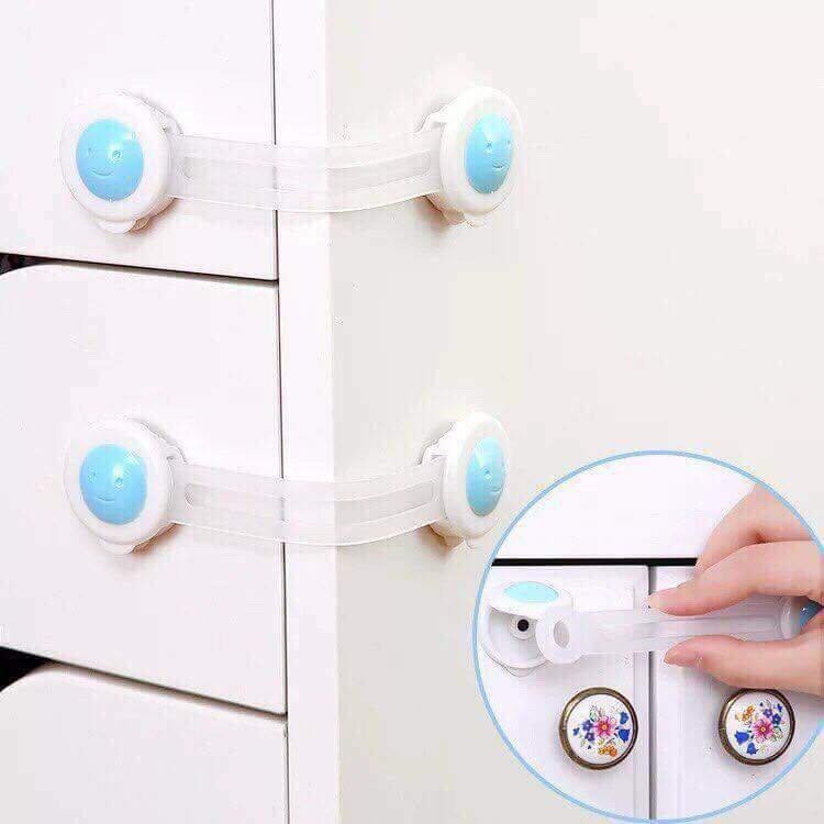 KHÓA TỦ LẠNH - KHÓA CÀI TỦ QUẦN ÁO - KHÓA CÁI TỦ AN TOÀN NHỎ GỌN TIỆN LỢI