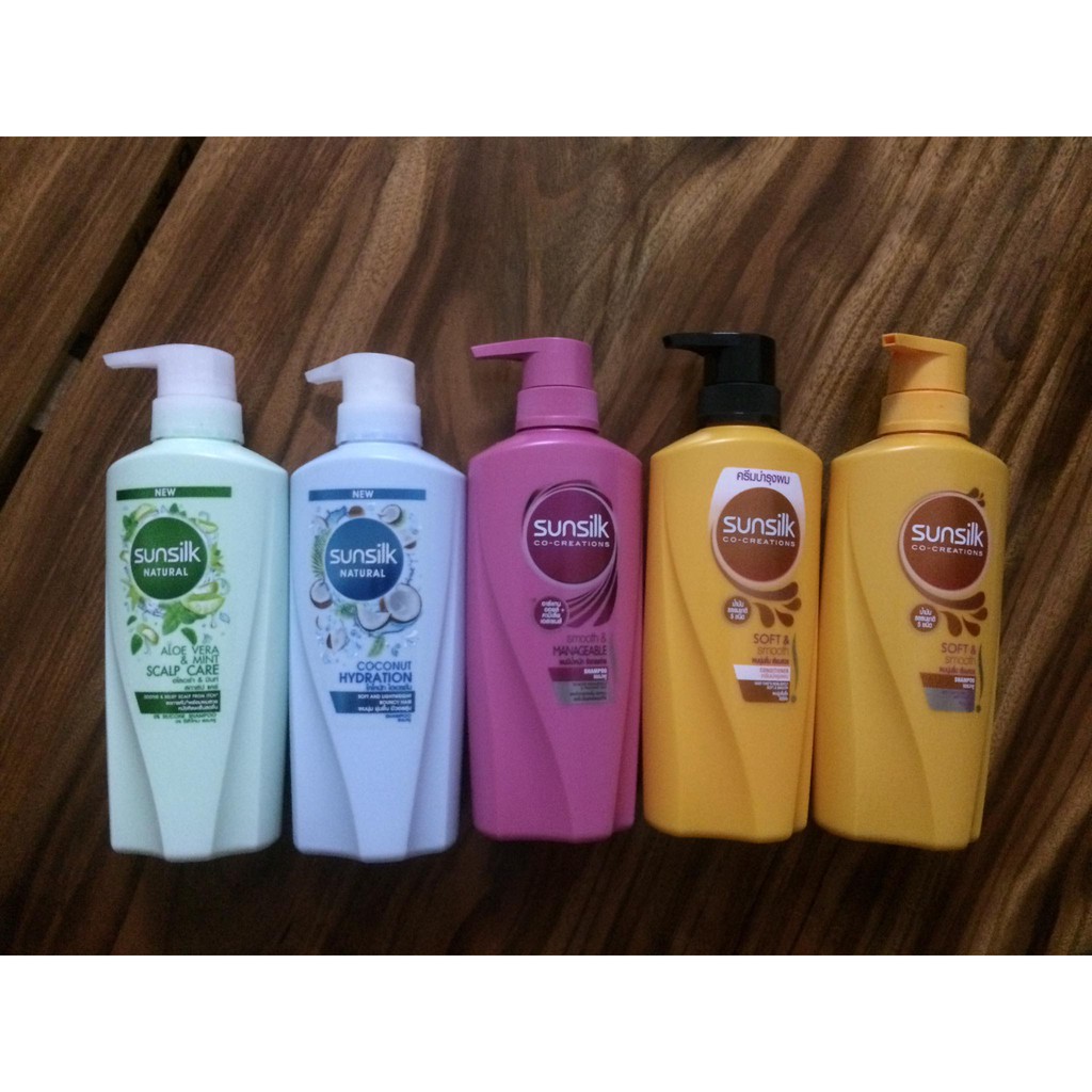 Gội xả Sunsilk Thái Lan 450ml cho tóc suôn mượt chắc khỏe gấp 5 lần | BigBuy360 - bigbuy360.vn