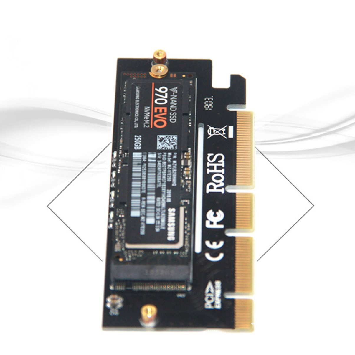 Mạch Chuyển Đổi Từ Pci-E 3.0 16x M.2 Có Đèn Led | BigBuy360 - bigbuy360.vn