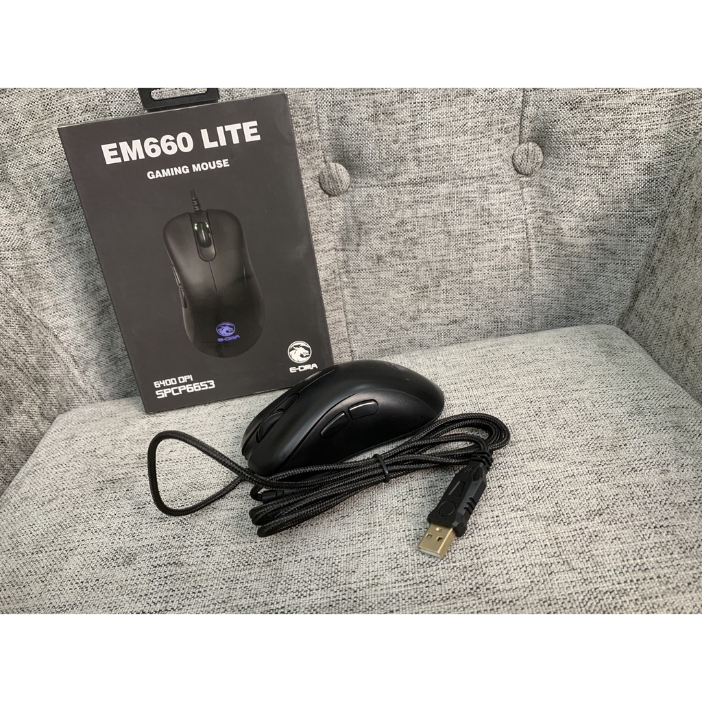 Chuột Edra EM660 Lite FPS  - Độ phân giải: 6400 DPI