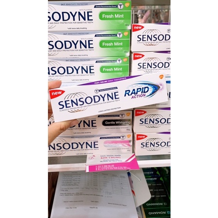 Kem đánh răng Sensodyne 100g (Đủ 5 màu)