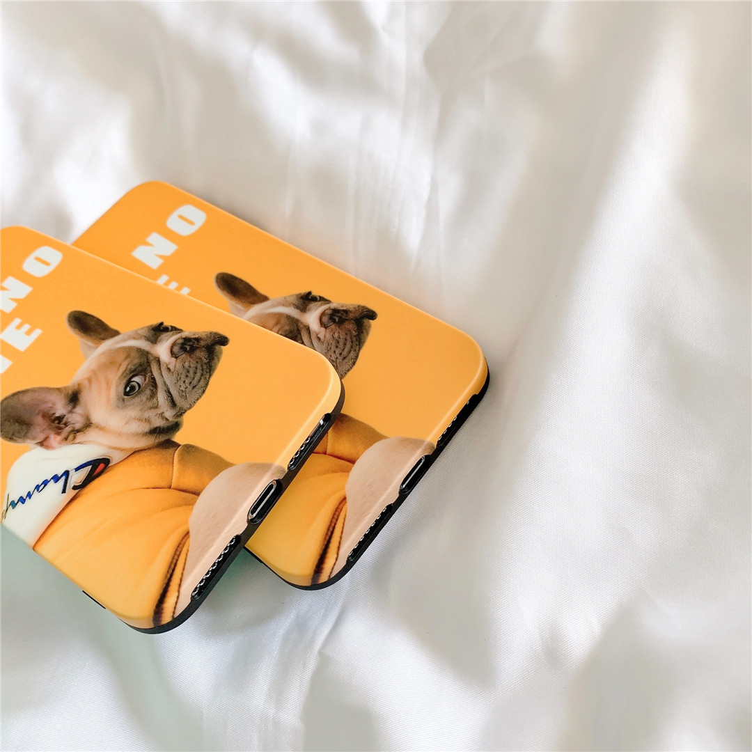 Ốp điện thoại nhựa mềm họa tiết chú chó hoạt hình cho iPhone12 mini 11 PRO MAX 7/8plus SE2020 X/XS XR XSMAX | BigBuy360 - bigbuy360.vn