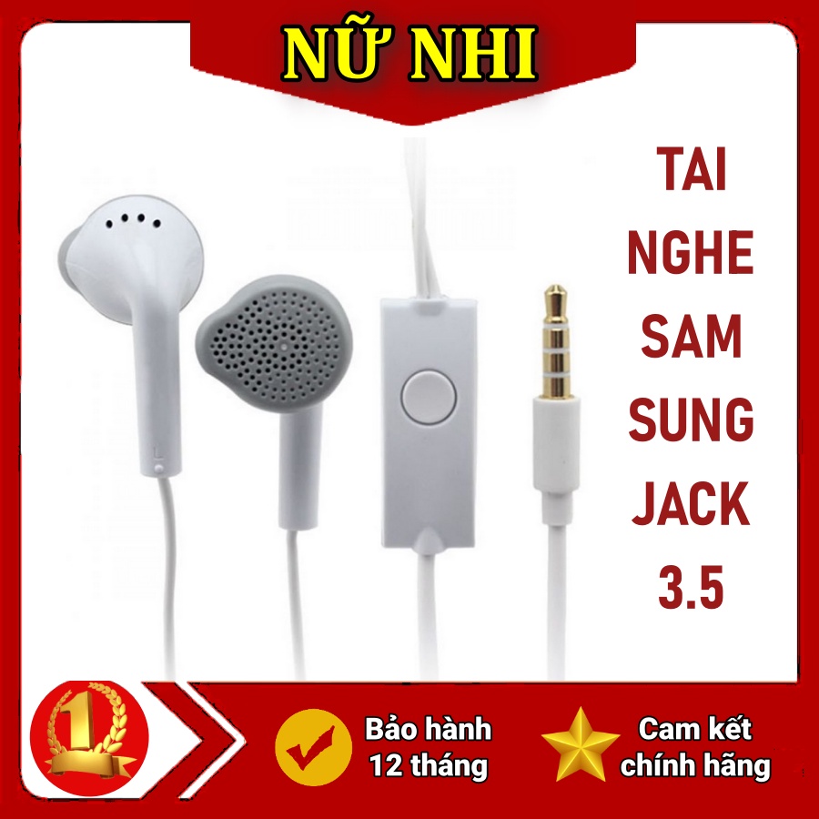 Tai Nghe Samsung - Tai Nghe –  Dành Cho Các Máy Dòng J/A, Âm Bass Cực Hay, Có Mic Đàm Thoại