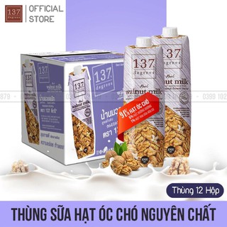 Thùng Sữa Hạt Óc Chó Nguyên Chất 137 Degrees 1000ml - Thùng 12H