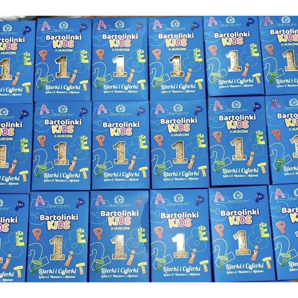 Các loại NUI HỮU CƠ cho bé ăn dặm gói 50g - Nui Barto