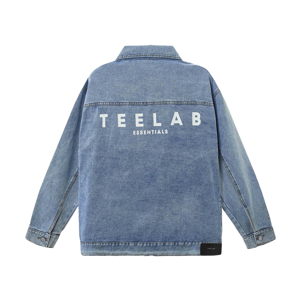 Áo Khoác Denim Teelab Local Brand Unisex Essetial AK034