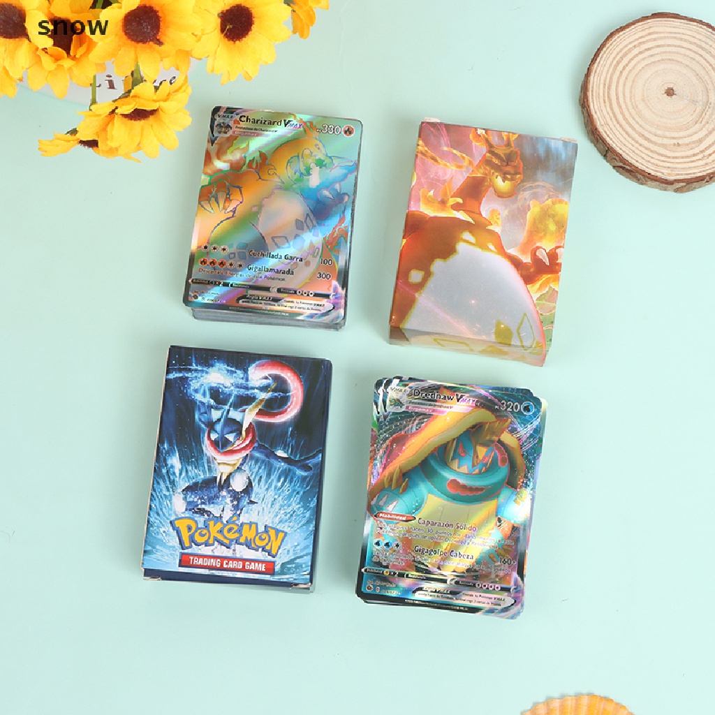Bộ Thẻ Bài Pokemon Màu Cầu Vồng Độc Đáo