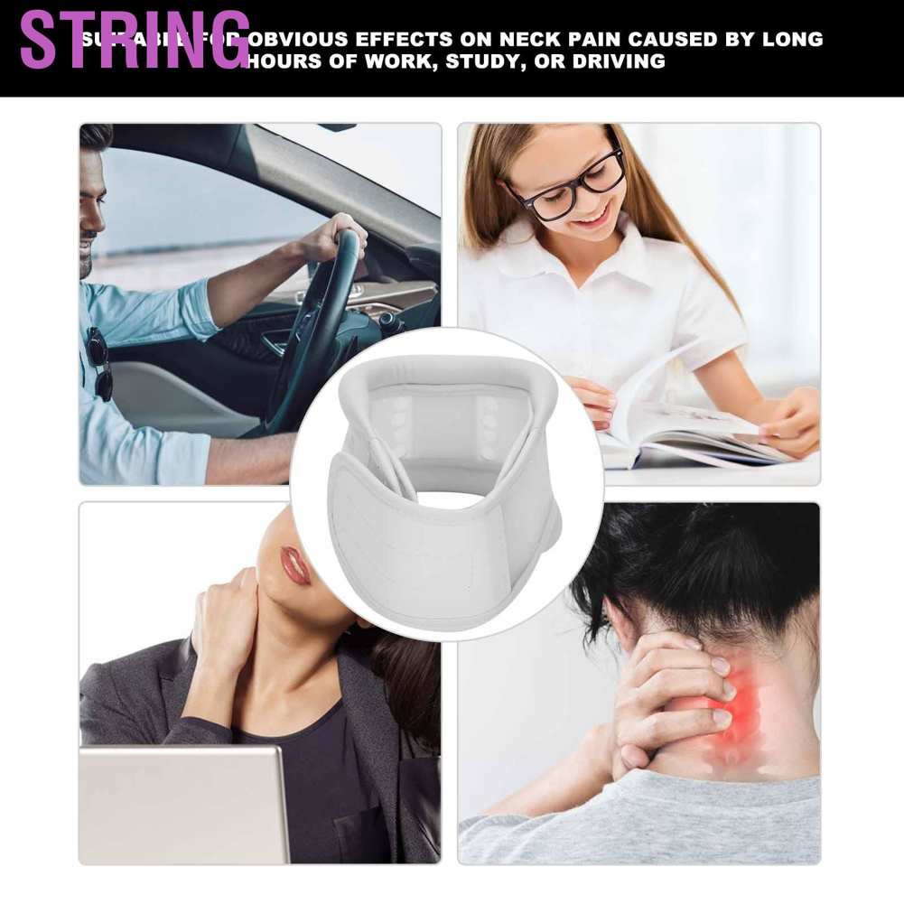 Đai đeo đỡ cố định cột sống cổ có thể điều chỉnh được tiện lợi
