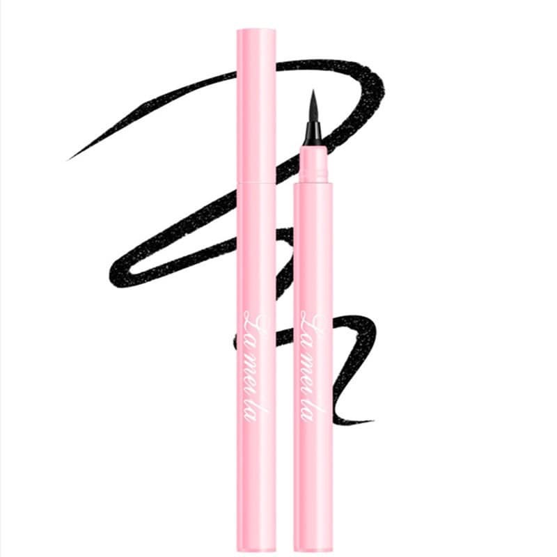Bút Dạ Kẻ Mắt Nước Lameila Eyeliner Không Trôi Không Lem Hàng Nội Địa Trung Vỏ đen - Vỏ hồng