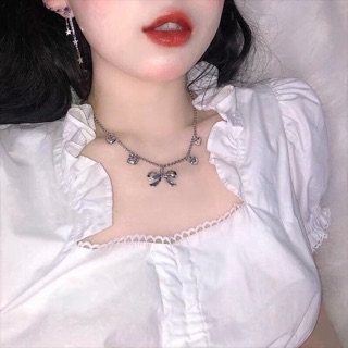 Dây chuyền hợp kim bowtie