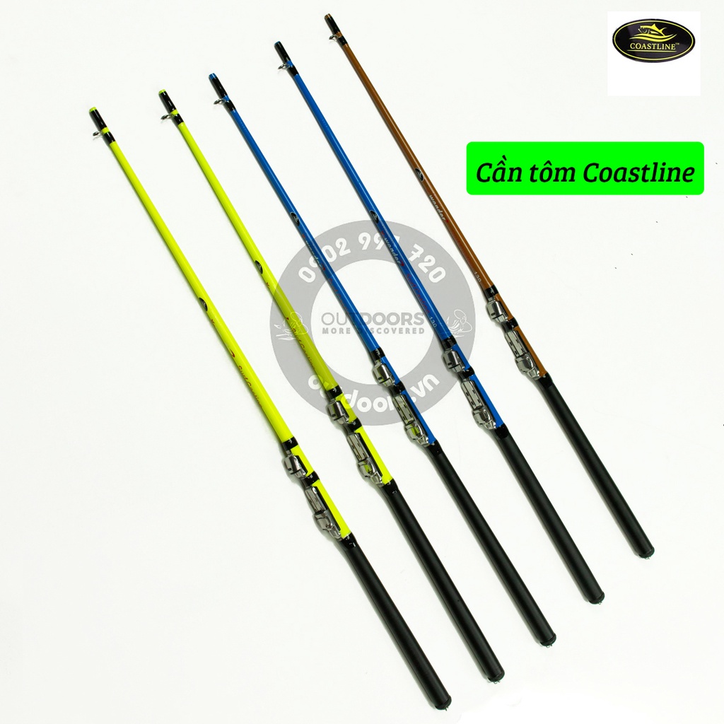 Combo Cần tôm CoastLine X-Wonder Surf Casting (đọt đặc) và máy tôm siêu rẻ