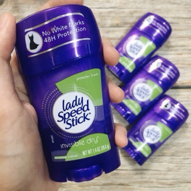 🐳 Canon.789🌱] Lăn Sáp Khử Mùi Lady Speed Stick Invisible Dry No White Marks 48H Protection HÀNG MỸ