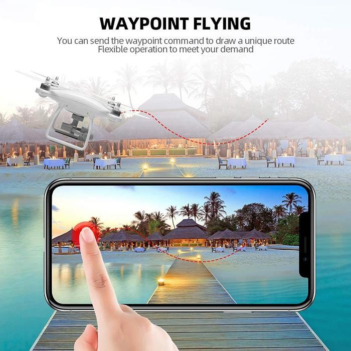 Máy bay flycam xk-x1s 4k chống rung 2 trục - gps động cơ không chổi than