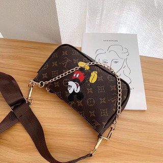 Túi đeo chéo LV Mickey