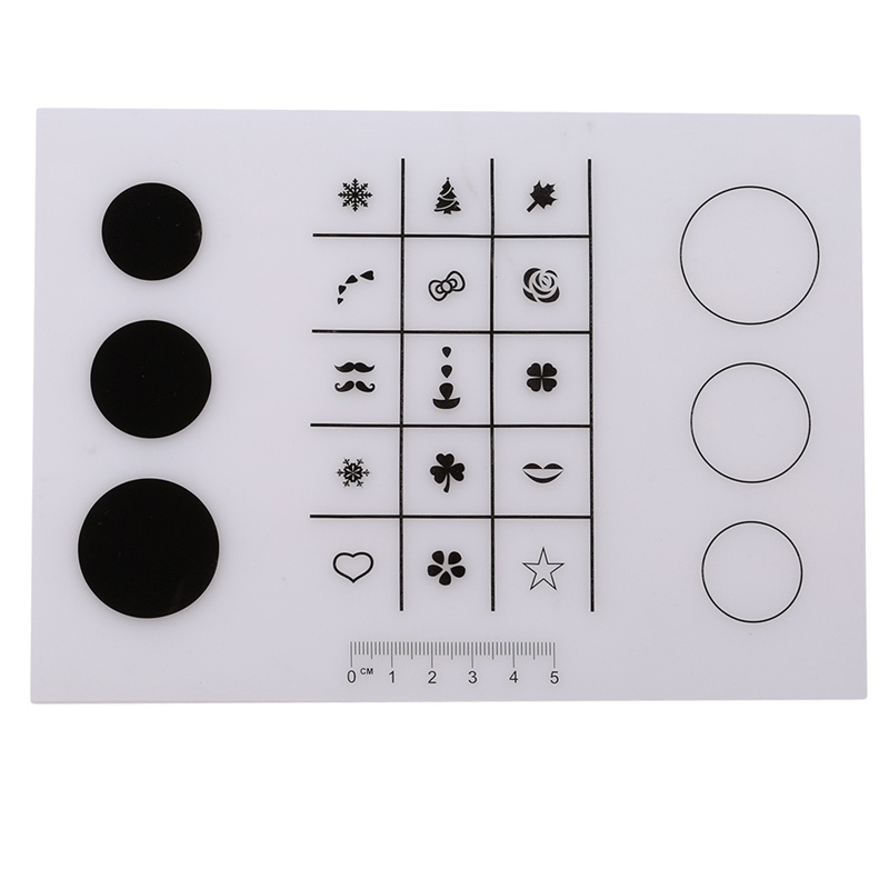 Fm Miếng Silicone Mini Hỗ Trợ Trang Trí Móng Tay Nghệ Thuật