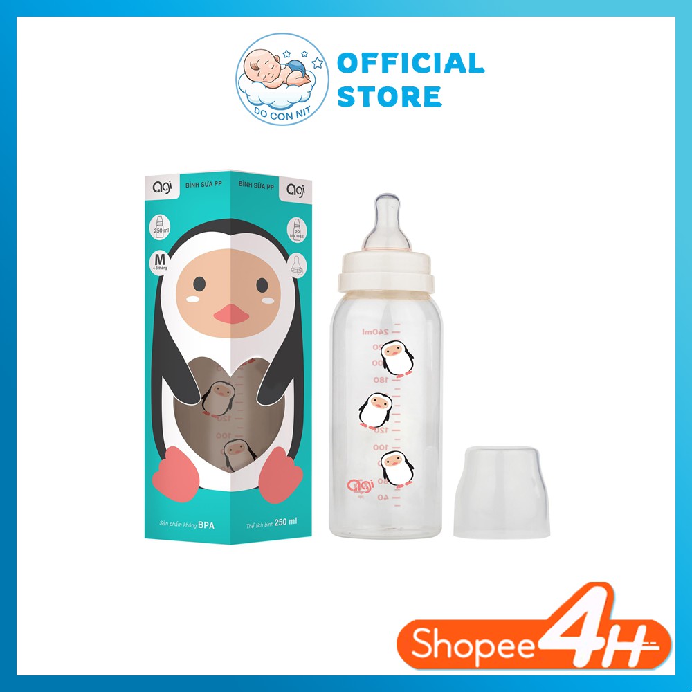 Bình Sữa Agi PP 60ml - 140ml - 250ml