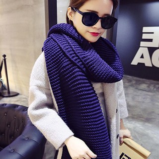 Khăn Len Sợi To Style Hàn Quốc KTT5 , khăn đan len