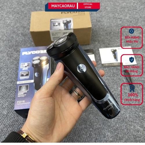 Máy Cạo Râu FYCO F318 Chống Nước & Chống kẹt Râu Thông Minh - Đầu Cạo 3 Lưỡi Dao